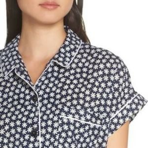 Madewell Bedtime Pajama Top in Mini Daisy